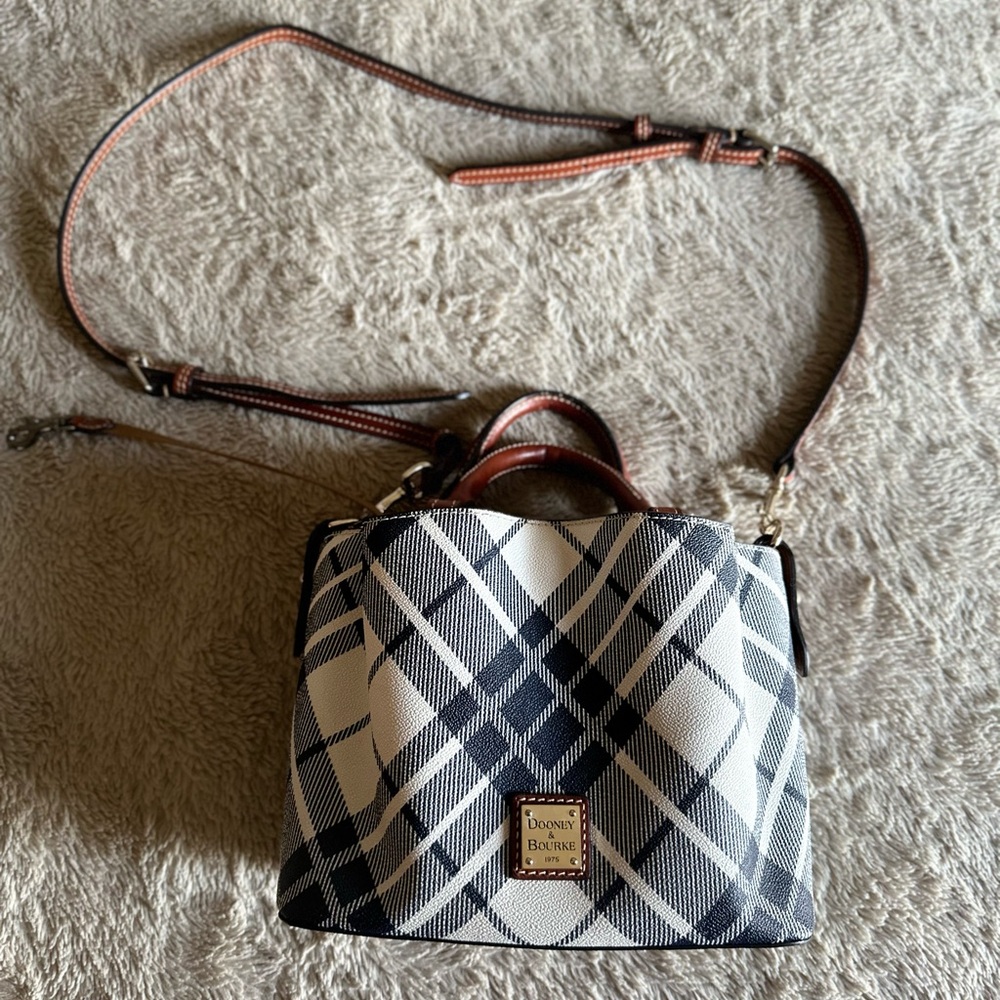 Dooney and Bourke Tartan Mini Barlow